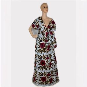 Ankara Infinity Maxi Dress